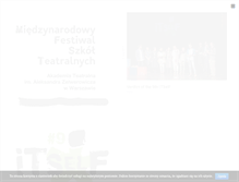 Tablet Screenshot of festiwal.at.edu.pl
